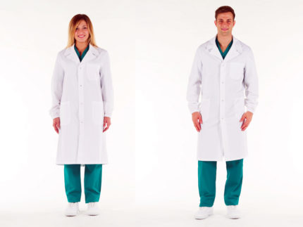 CAMICE UNISEX - taglia 58 - con automatici