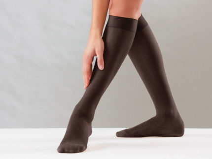GAMBALETTO - S/M - forte compressione - nero