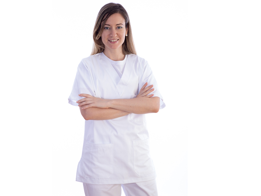 CASACCA - cotone/poliestere - unisex - taglia L bianca