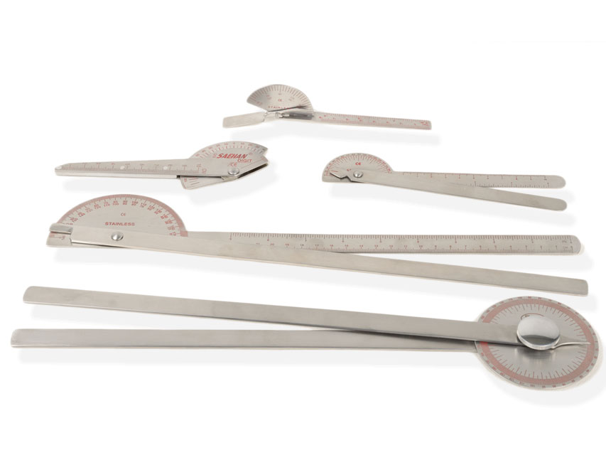 GONIOMETRO PER DITA 6" - acciaio inox