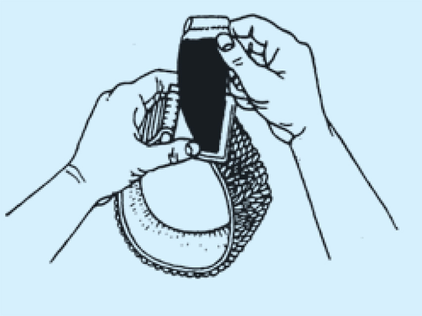 LACCIO EMOSTATICO STRIP - velcro