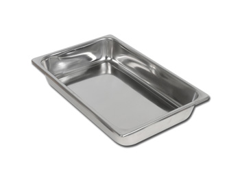 VASSOIO ACCIAIO INOX 306x196x50 mm