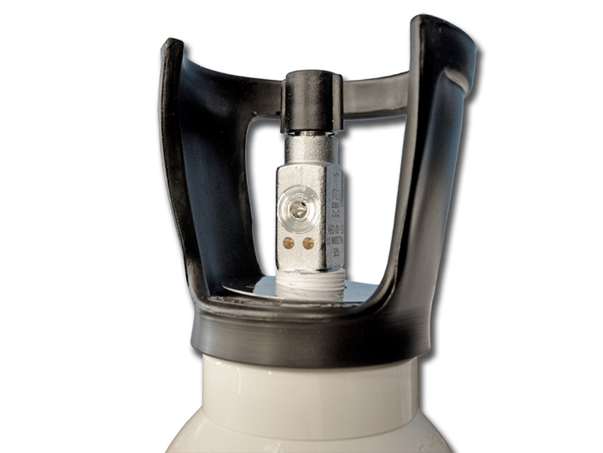 BOMBOLA OSSIGENO 10 l - VALVOLA PIN INDEX