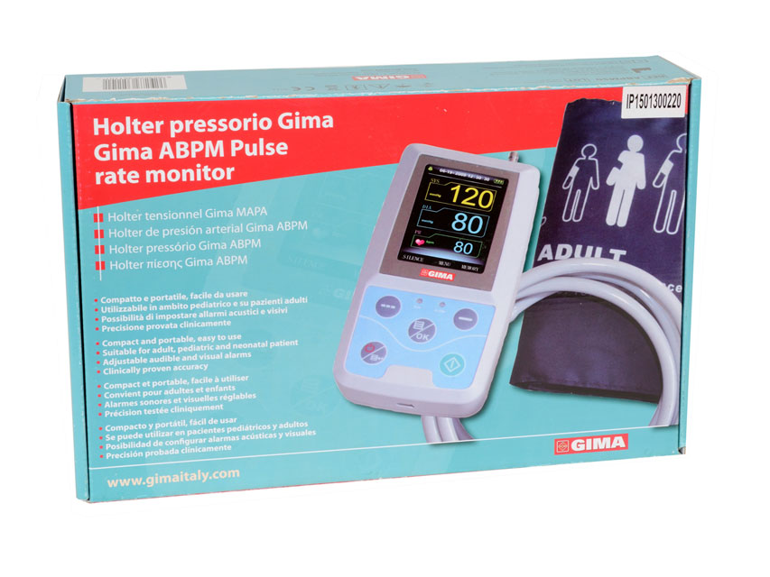 HOLTER PRESSORIO GIMA 24 ORE + POLSO