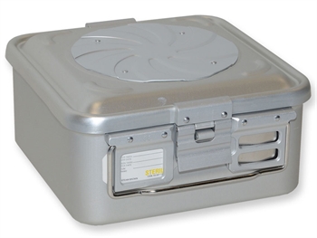 CONTAINER CON VALVOLA piccolo h135 mm - grigio