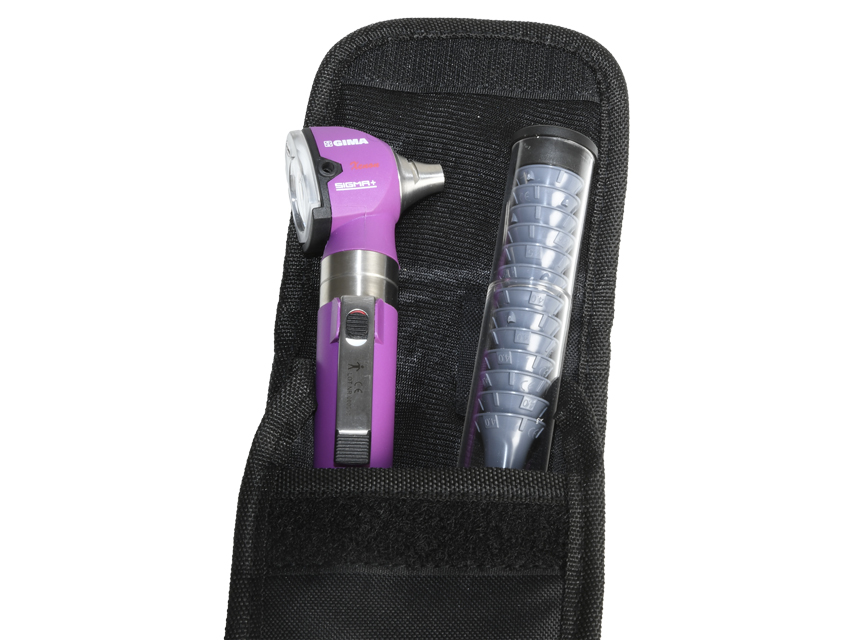 OTOSCOPIO F.O. SIGMA -2,5V - xenon/alogeno - in borsetta morbida - viola