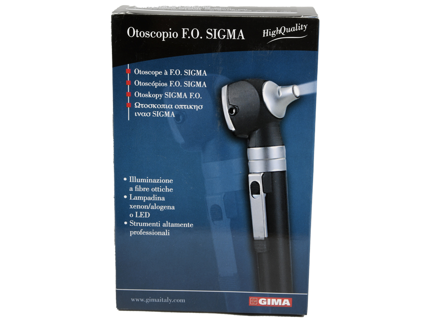 OTOSCOPIO F.O. SIGMA - LED - blu