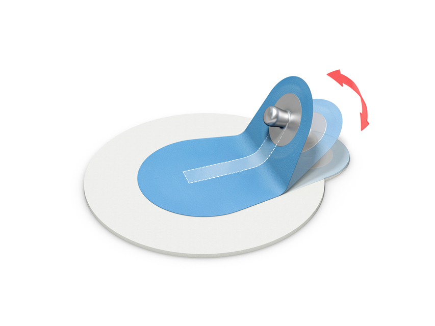 ELETTRODI AMBU BLUE SENSOR L - snap