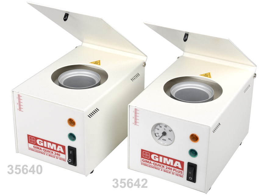 STERILIZZATRICE A SFERE DI VETRO GIMA QUICK