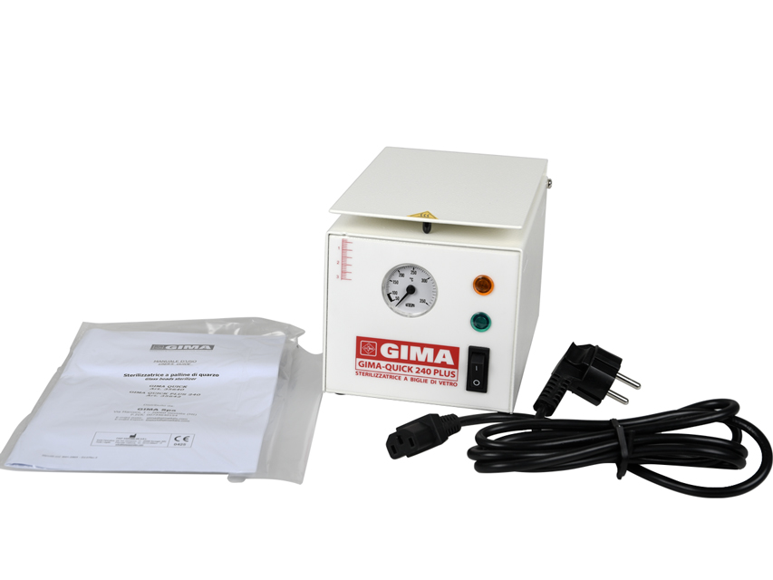 STERILIZZATRICE A SFERE DI VETRO GIMA QUICK PLUS