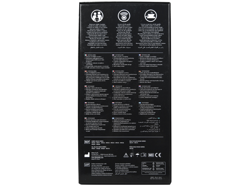 DUOFONO EVOLVE - testa brillante - lira nera