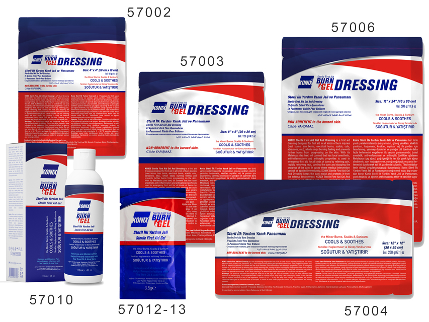 MEDICAZIONE PER USTIONI 20x20 cm - sterile