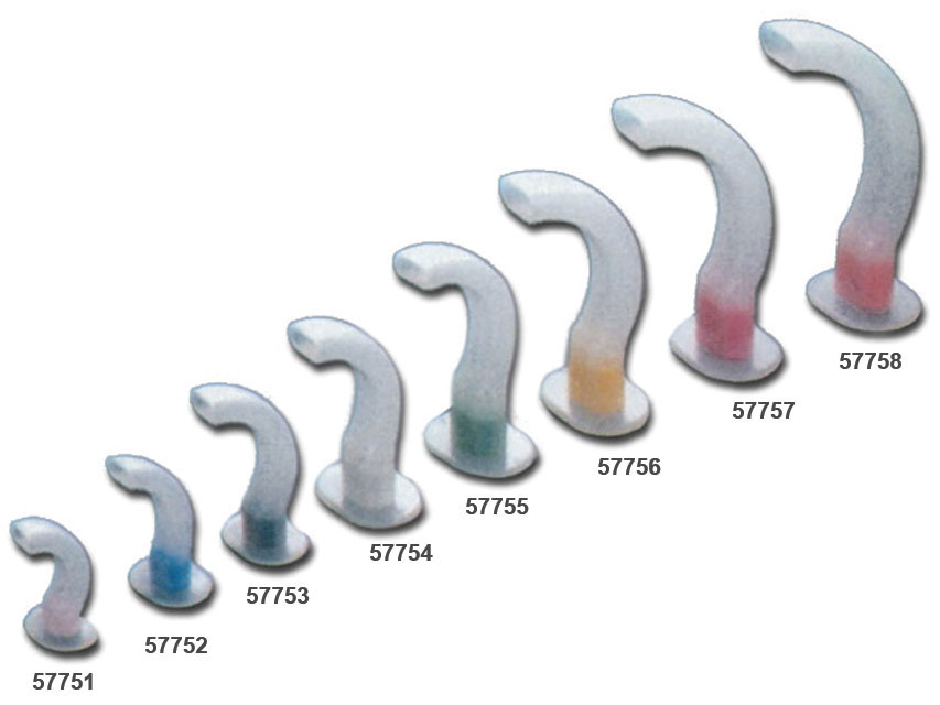 CANNULE DI GUEDEL 40 mm - neonati 000 (rosa)