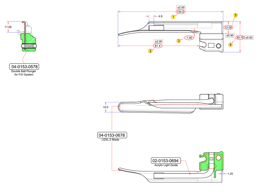 LAMA MONOPAZIENTE F.O. MILLER N. 1 - infanti